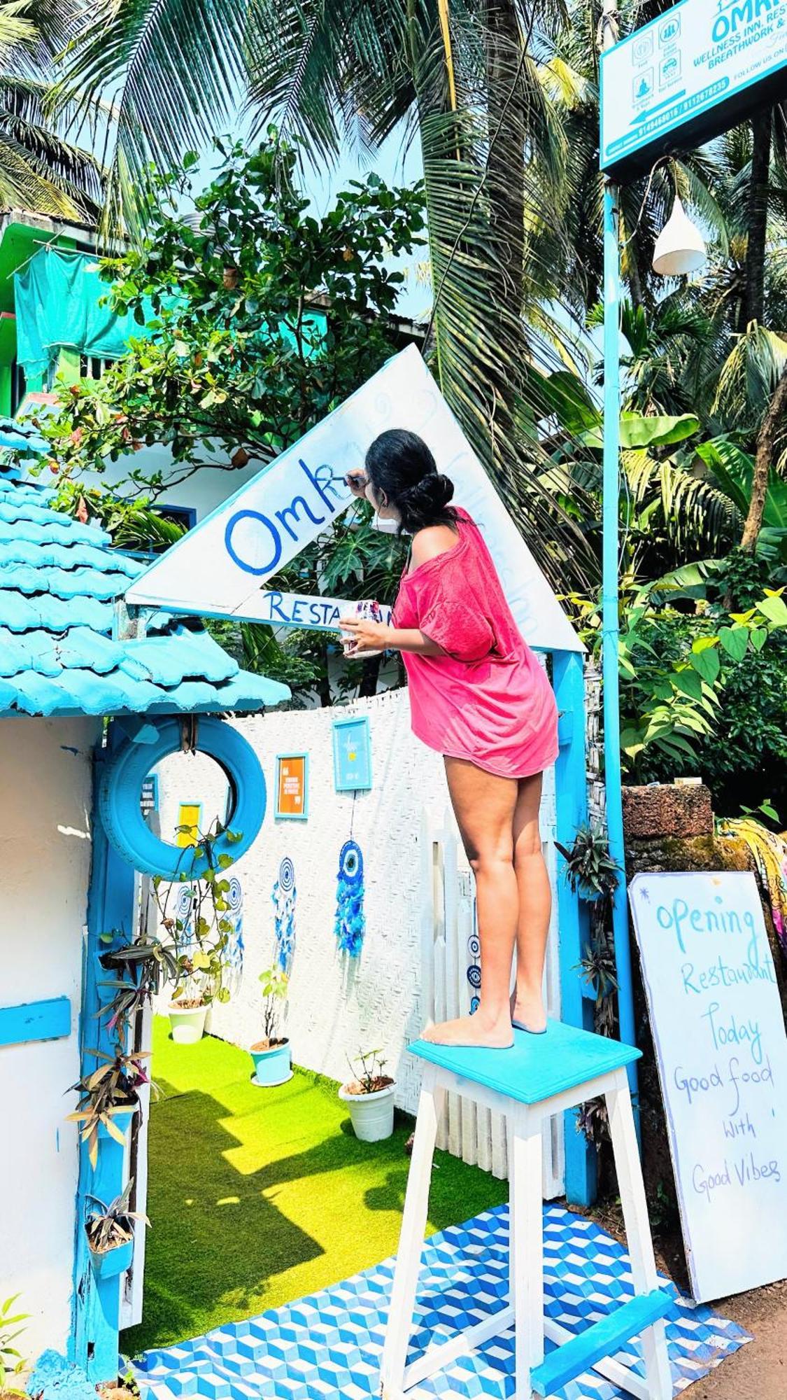 Omkar Wellness Inn Arambol Esterno foto